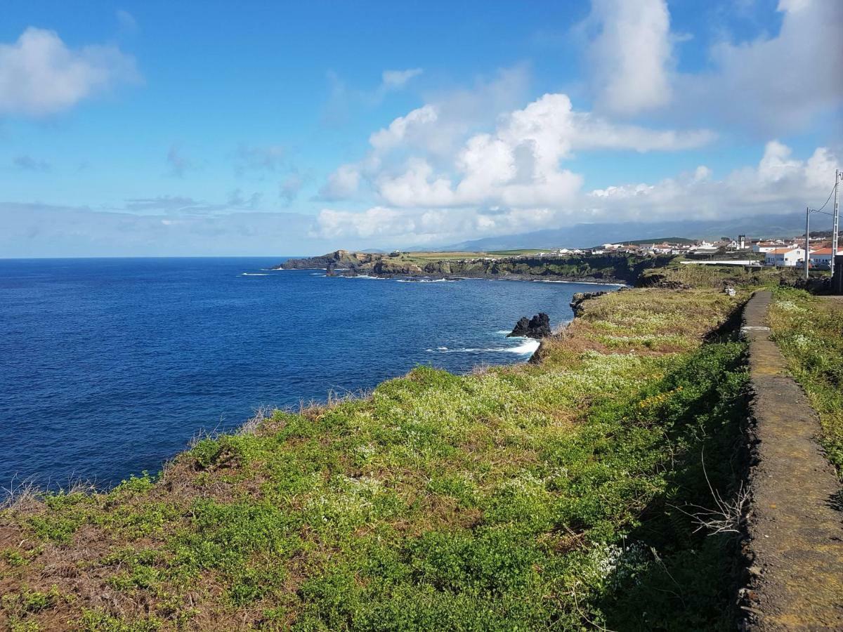 Seaside Azores Villa With Natural Pool, Terrace & Barbecue Capelas Luaran gambar